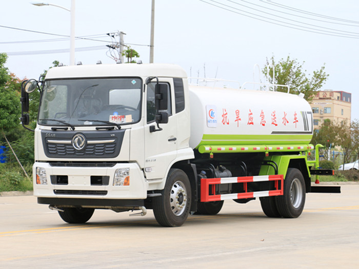 國六東風天錦15方灑水車