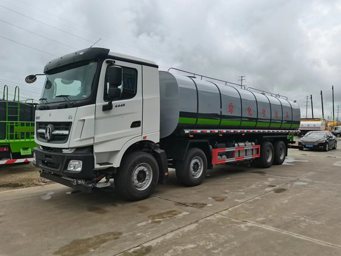 出口型北奔重卡前四后八32方灑水車_保溫車_北奔重卡灑水車_程力專用汽車
